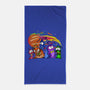 Nerdluck Games-none beach towel-Millersshoryotombo