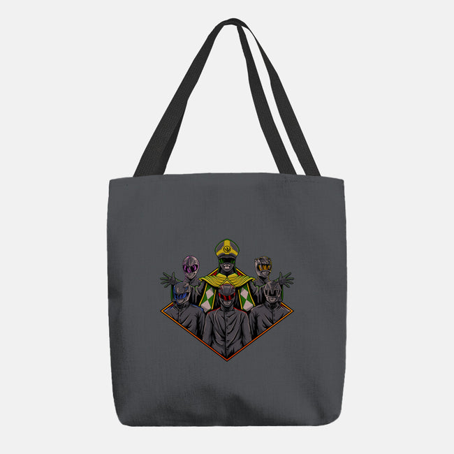 Ghost Rangers-none basic tote bag-svthyp