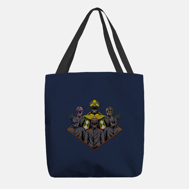 Ghost Rangers-none basic tote bag-svthyp