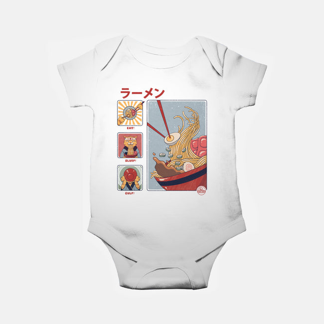 How To Eat Ramen-baby basic onesie-vp021