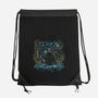 Starry Camp-none drawstring bag-zascanauta