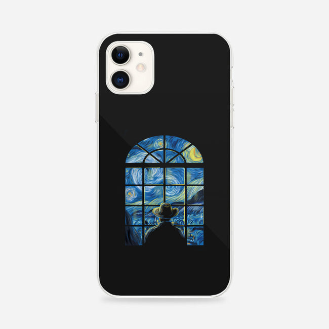 Window In The Starry Night-iphone snap phone case-fanfabio