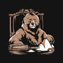 Bearface-none removable cover throw pillow-estudiofitas