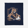 Bearface-none fleece blanket-estudiofitas