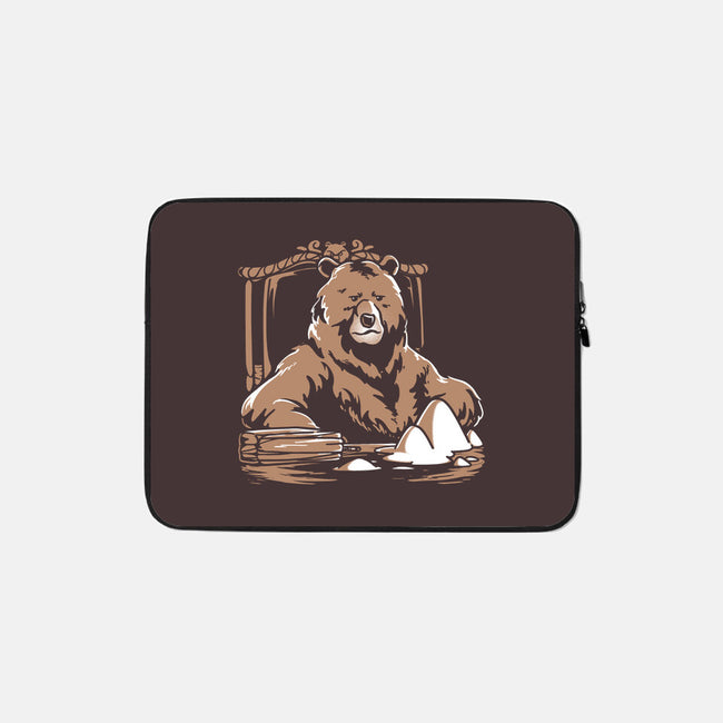 Bearface-none zippered laptop sleeve-estudiofitas