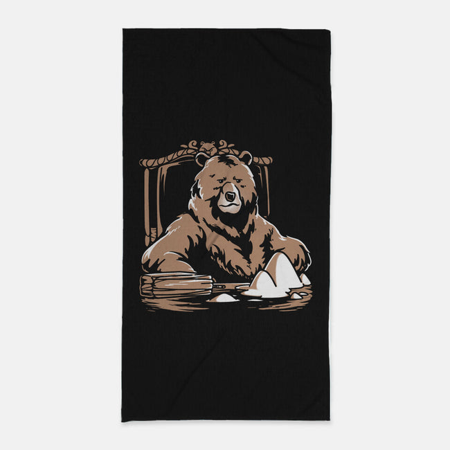 Bearface-none beach towel-estudiofitas