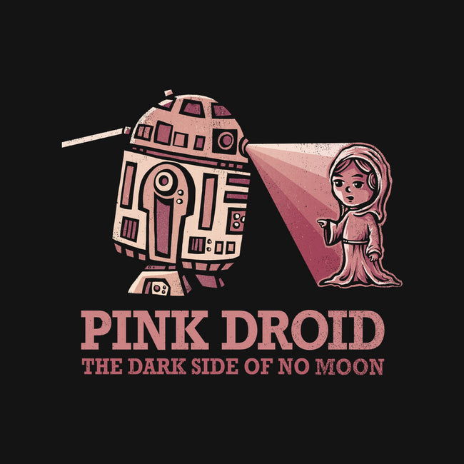 Pink Droid-none removable cover w insert throw pillow-kg07