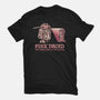 Pink Droid-womens fitted tee-kg07