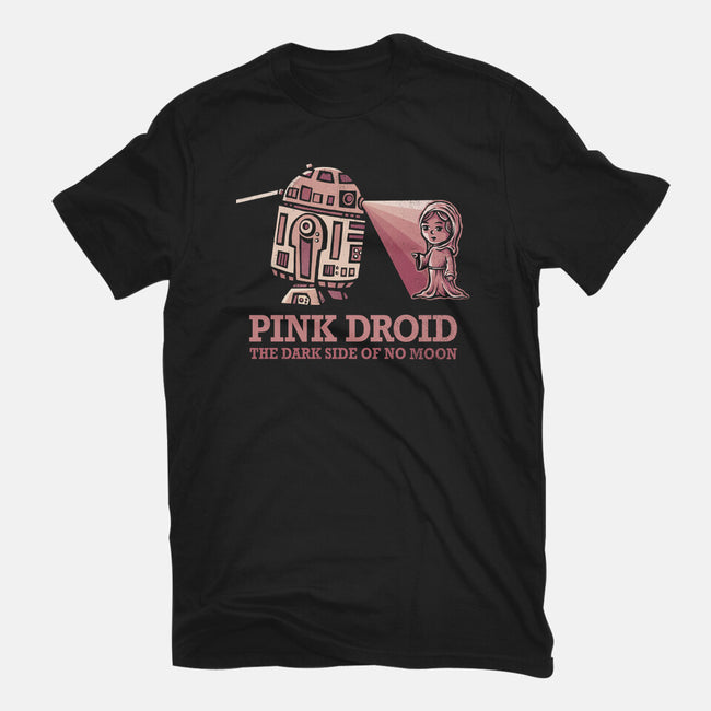 Pink Droid-unisex basic tee-kg07