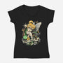Believe In Fairies-womens v-neck tee-momma_gorilla