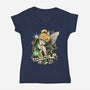 Believe In Fairies-womens v-neck tee-momma_gorilla