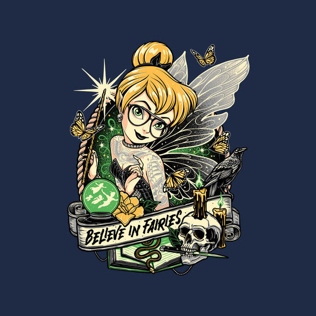 Believe In Fairies-womens basic tee-momma_gorilla