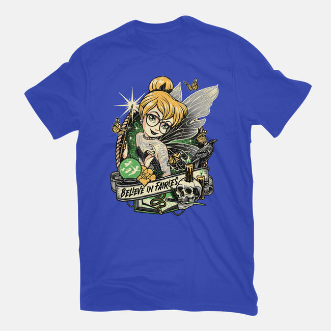 Believe In Fairies-unisex basic tee-momma_gorilla