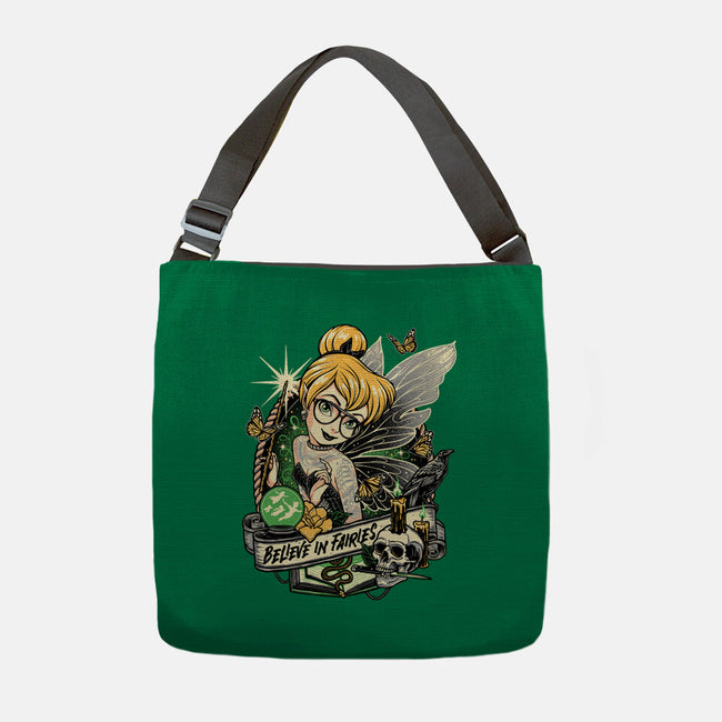 Believe In Fairies-none adjustable tote bag-momma_gorilla