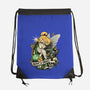 Believe In Fairies-none drawstring bag-momma_gorilla