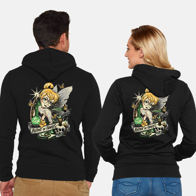 Believe In Fairies-unisex zip-up sweatshirt-momma_gorilla