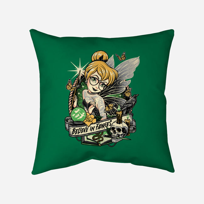 Believe In Fairies-none removable cover w insert throw pillow-momma_gorilla