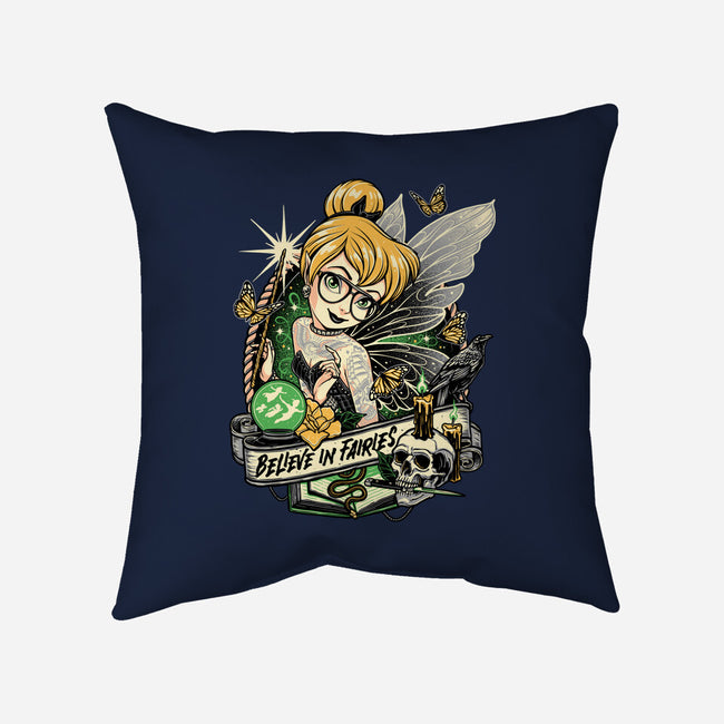Believe In Fairies-none removable cover w insert throw pillow-momma_gorilla