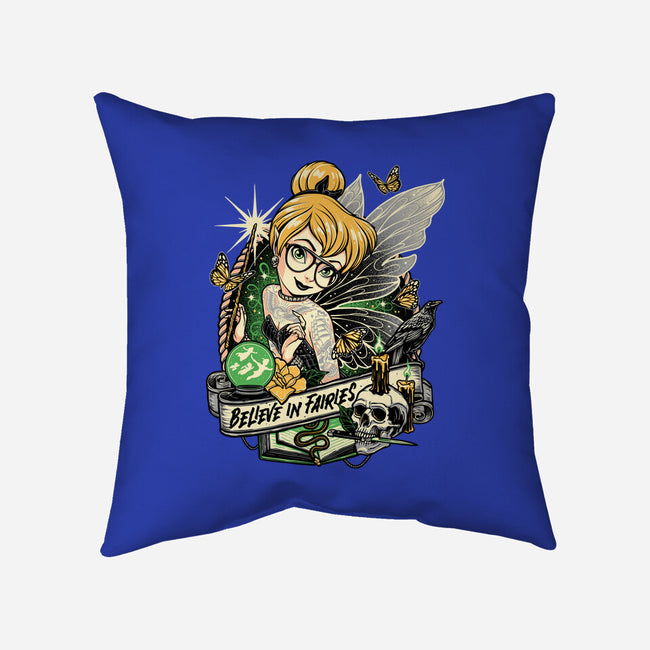 Believe In Fairies-none removable cover w insert throw pillow-momma_gorilla