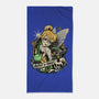 Believe In Fairies-none beach towel-momma_gorilla