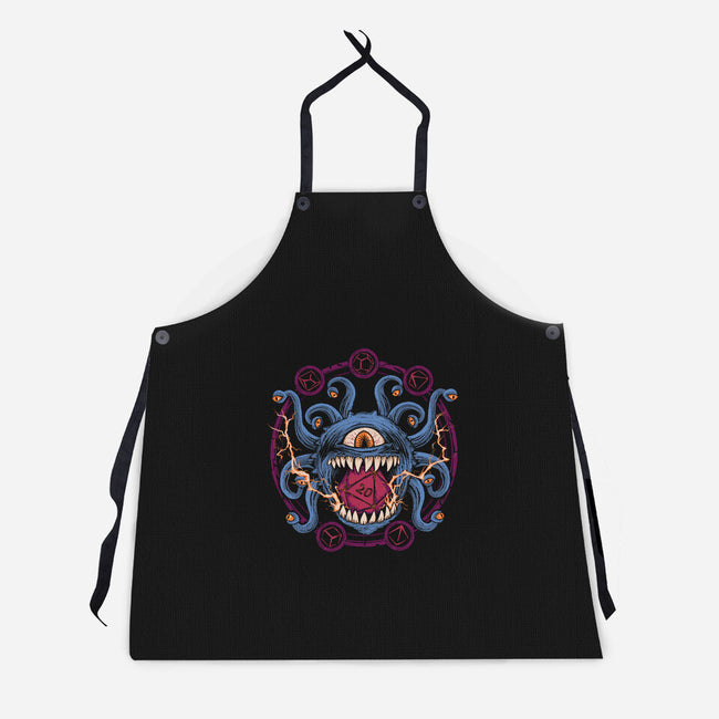 Eyes Of Underdark-unisex kitchen apron-marsdkart