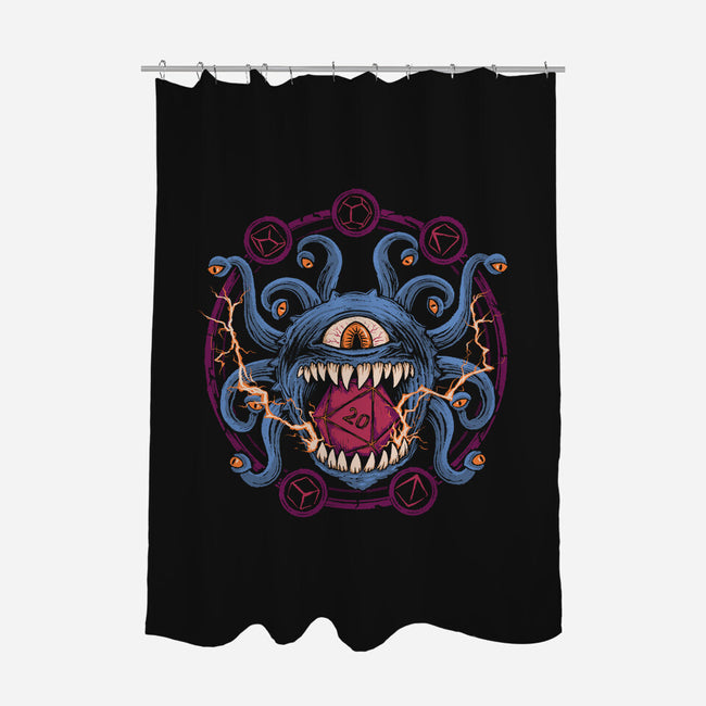 Eyes Of Underdark-none polyester shower curtain-marsdkart