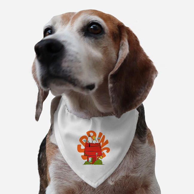 Spring Peanuts-dog adjustable pet collar-OnlyColorsDesigns