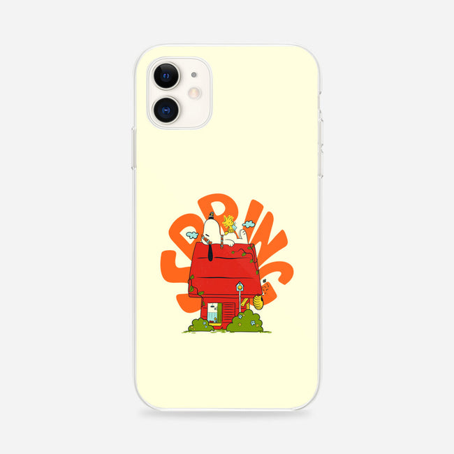 Spring Peanuts-iphone snap phone case-OnlyColorsDesigns
