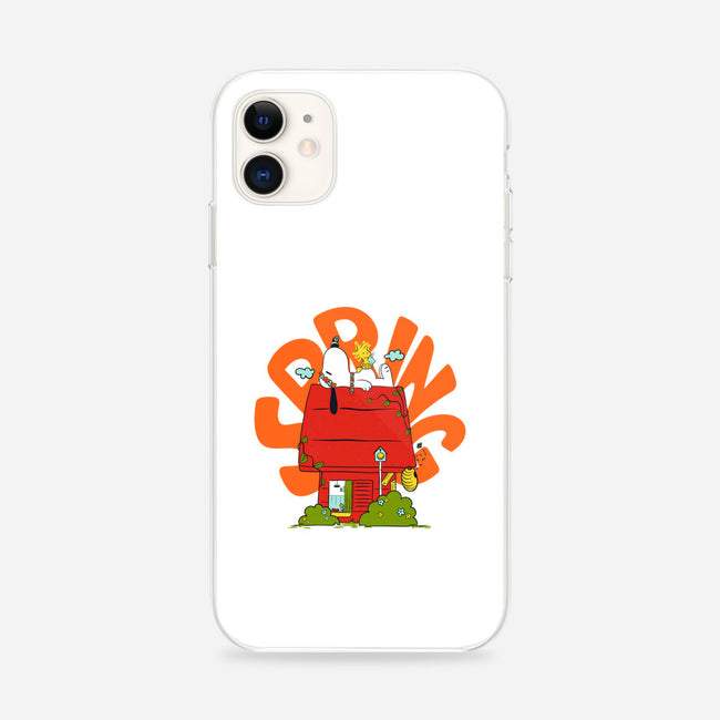 Spring Peanuts-iphone snap phone case-OnlyColorsDesigns