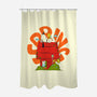 Spring Peanuts-none polyester shower curtain-OnlyColorsDesigns