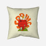 Spring Peanuts-none removable cover throw pillow-OnlyColorsDesigns