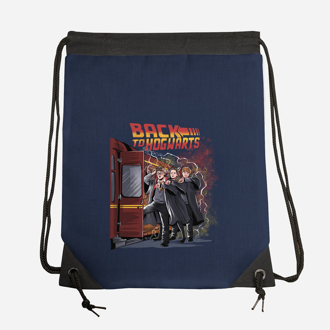 Back To Hogwarts-none drawstring bag-zascanauta
