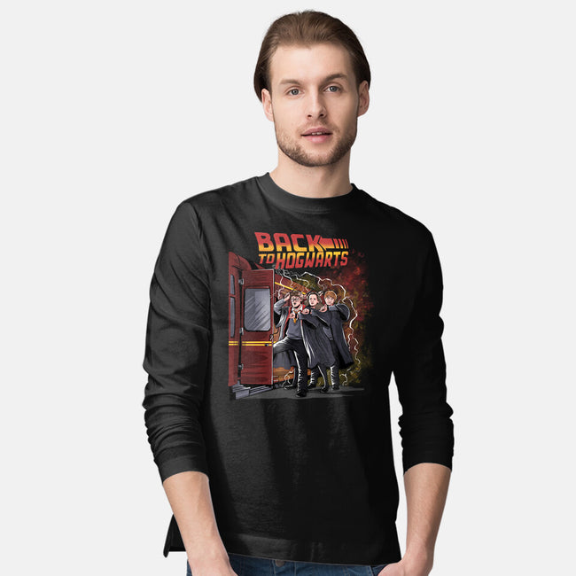 Back To Hogwarts-mens long sleeved tee-zascanauta