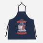 Less Internet More Food-unisex kitchen apron-eduely