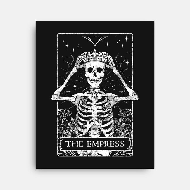 The Empress Tarot-none stretched canvas-eduely