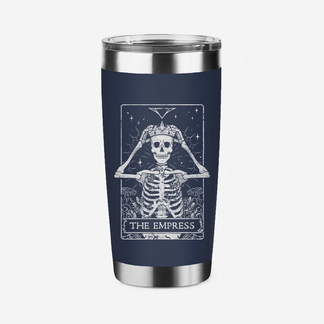 The Empress Tarot-none stainless steel tumbler drinkware-eduely