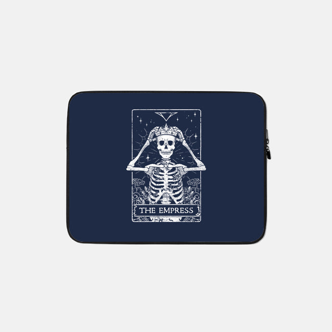 The Empress Tarot-none zippered laptop sleeve-eduely