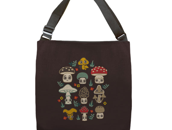 Kawaii Fungi Pattern