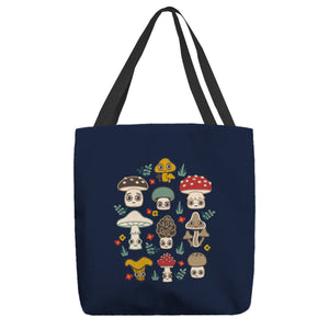 Kawaii Fungi Pattern