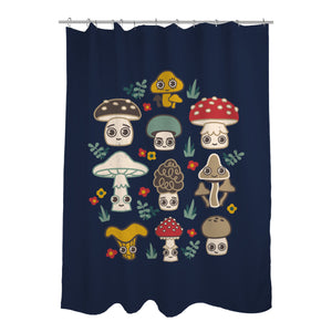 Kawaii Fungi Pattern