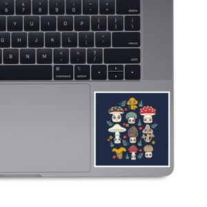 Kawaii Fungi Pattern