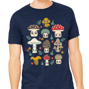 Kawaii Fungi Pattern