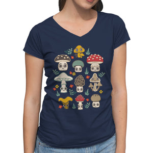 Kawaii Fungi Pattern