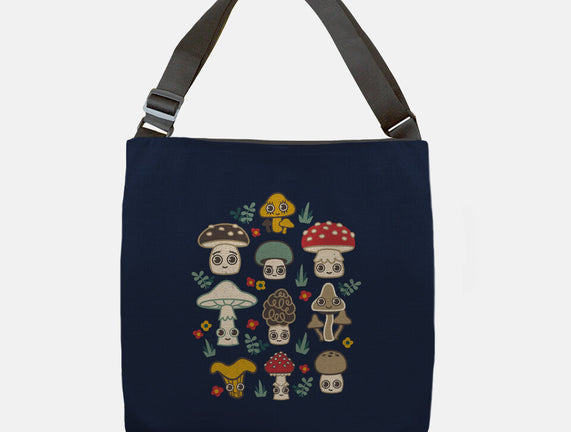 Kawaii Fungi Pattern