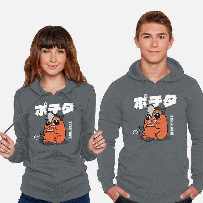 Chainsaw Devil Kawaii-unisex pullover sweatshirt-Melonseta