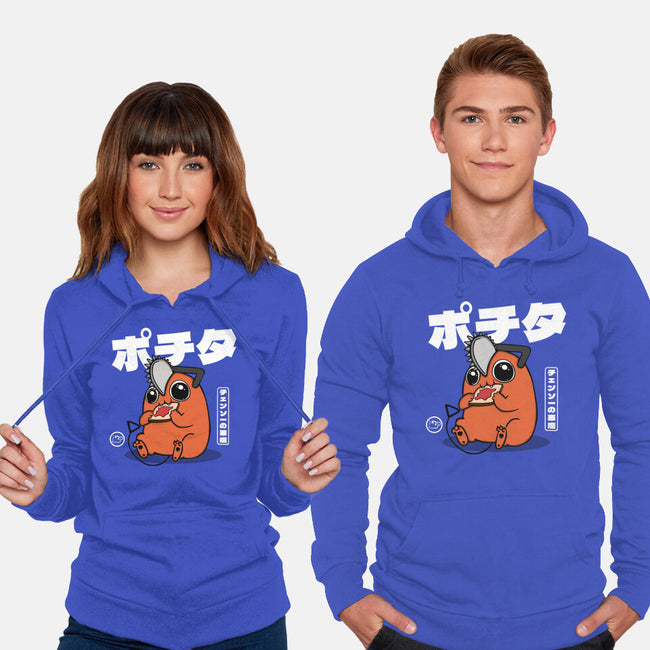 Chainsaw Devil Kawaii-unisex pullover sweatshirt-Melonseta