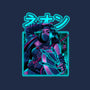 Mortal Neon-none removable cover w insert throw pillow-Bruno Mota