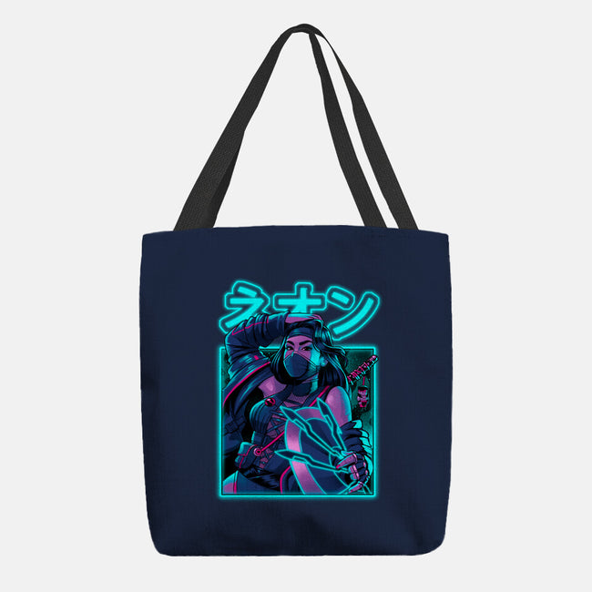 Mortal Neon-none basic tote bag-Bruno Mota