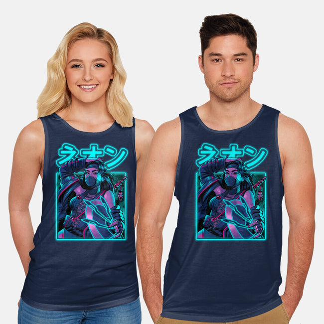 Mortal Neon-unisex basic tank-Bruno Mota