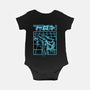 Enter The Grid-baby basic onesie-Studio Mootant